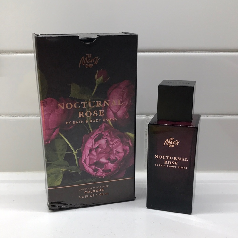 NWT!Mens Nocturnal Rose Cologne By BBW